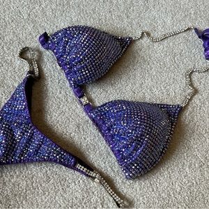 NPC Bikini Athlete Competition Posing Suit